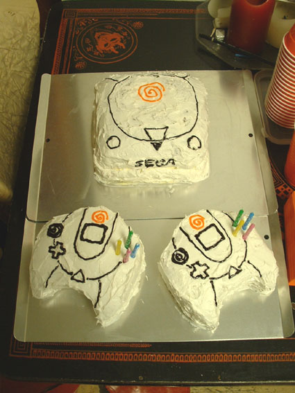 Dreamcast Cake
